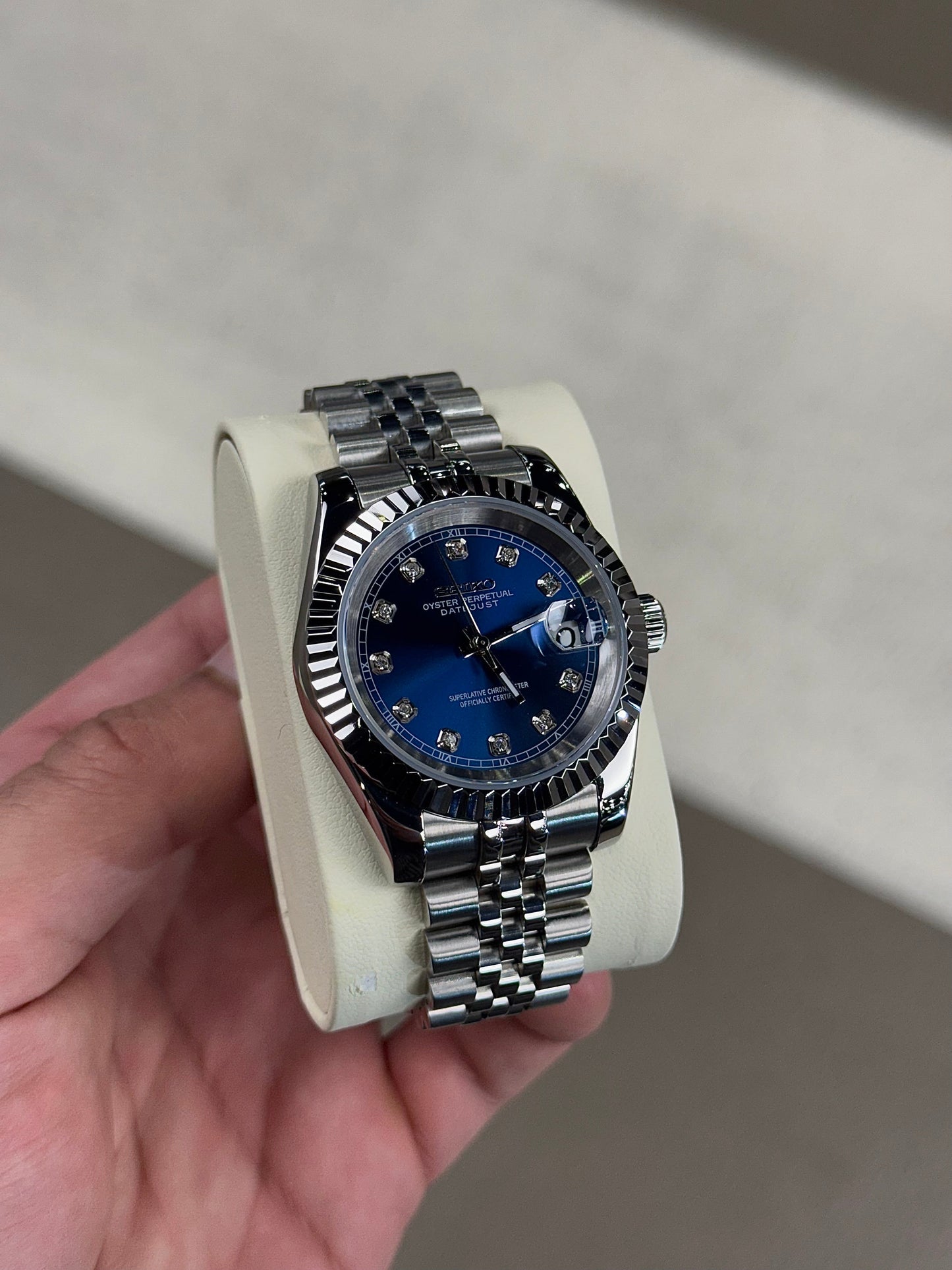 Blue Diamond Dial